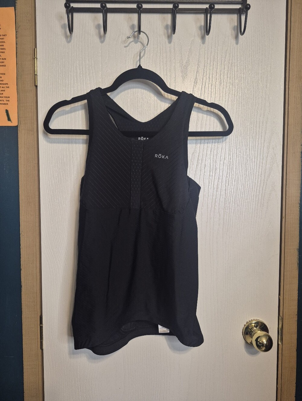 Roka black tank top